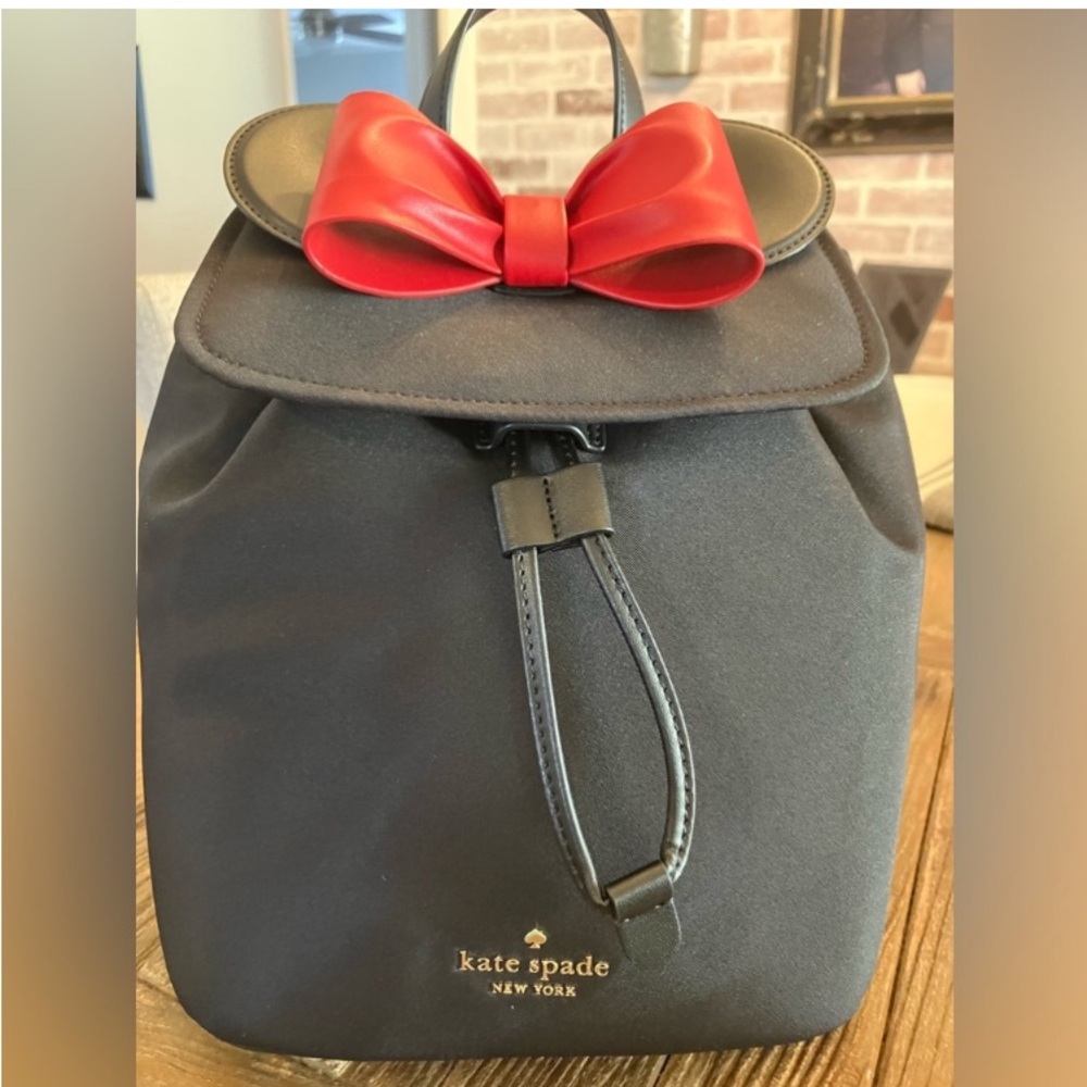 Kate Spade Black Disney Mini Mouse Backpack